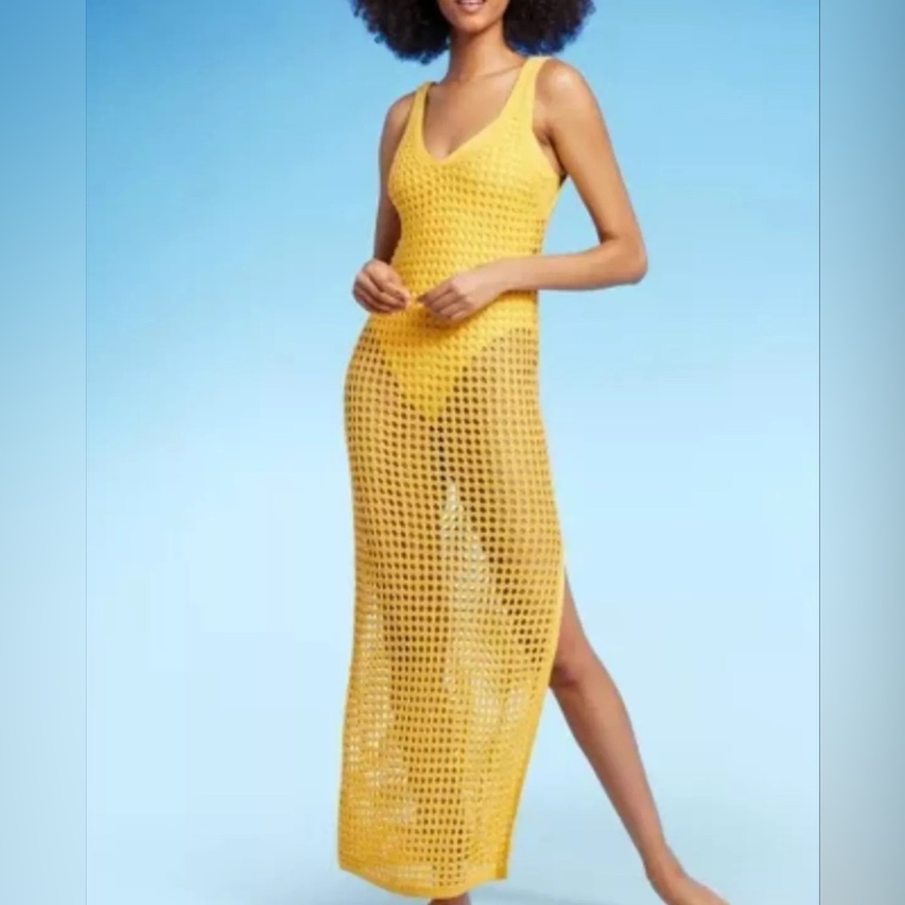 Target Yellow Maxi Swimsuit Cover-Up